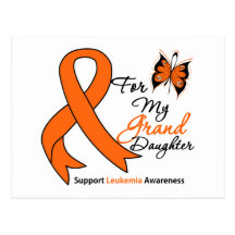 Leukaemia - For My Granddaughter Postcard