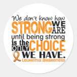 Leukaemia How Strong We Are Sticker