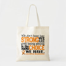 Leukaemia How Strong We Are Tote Bag
