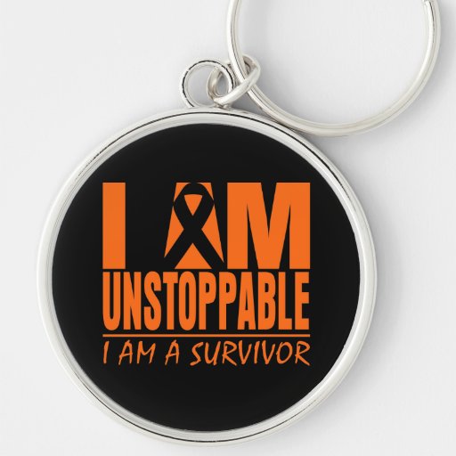 Leukaemia I Am Unstoppable Keychains