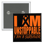 Leukaemia I Am Unstoppable Pin
