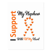 Leukaemia I Support My Nephew Post Cards