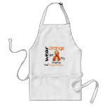 Leukaemia I Wear Orange For My Friend 43 Apron