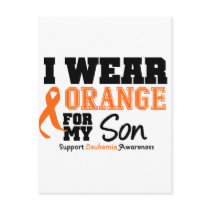 Leukaemia I Wear Orange For My Son