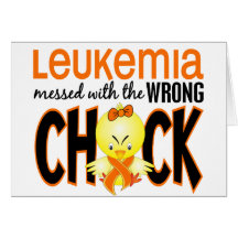 Leukaemia Messed With The Wrong Chick Cards