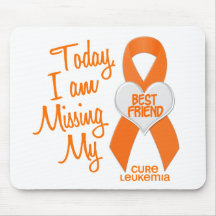 Leukaemia Missing My Best Friend 1 Mouse Pad