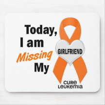 Leukaemia Missing My Girlfriend 1 Mouse Pads