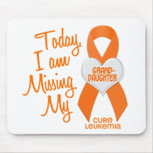 Leukaemia Missing My Granddaughter 1 Mouse Pad