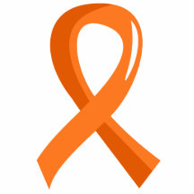 Leukaemia Orange Ribbon 3 Photo Sculpture