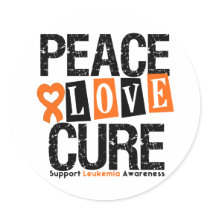 Leukaemia Peace Love Cure