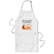 Leukaemia Ribbon Gloves Fight Like a Girl Apron