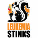Leukaemia Stinks photo sculptures