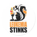 Leukaemia Stinks stickers