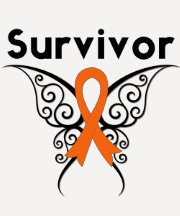 Leukaemia Survivor Tribal Butterfly Shirt