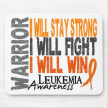 Leukaemia Warrior Mousepad