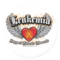 Leukaemia Wings stickers