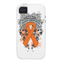 Leukemia - Cool Support Awareness Slogan Case-Mate iPhone 4 Case