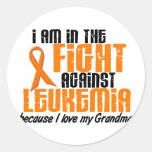 LEUKEMIA In The Fight For My Grandma 1 Sticker