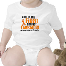 LEUKEMIA In The Fight For My Grandma 1 Baby Bodysuits