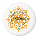 Leukemia Lotus Fridge Magnet
