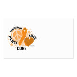 Leukemia PLC Business Card Templates