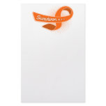 Leukemia Survivor Ribbon Stationery Paper