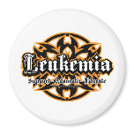 Leukemia Tribal Fridge Magnets