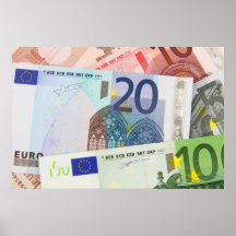 L'euro affiche l'arrière - plan