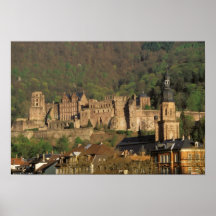 L'Europe, Allemagne, Heidelberg. Château Posters