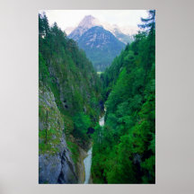 Leutaschklamm Print