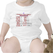 Level 1 Human Baby RPG Character Sheet