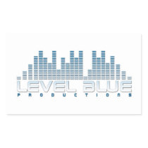 LEVEL BLUE STICKERS
