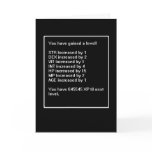Level Up Birthday Card