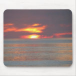 Lever de soleil atlantique tapis de souris