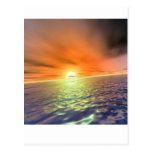Lever de soleil cartes postales