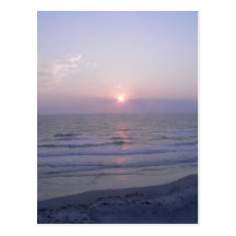 lever de soleil chez Daytona Beach Carte Postale