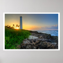 Lever de soleil dans le paradis affiches