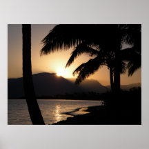 Lever de soleil des Fidji Posters
