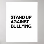 LEVEZ-VOUS CONTRE L'INTIMIDATION POSTERS