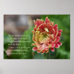 Leviticus 26:3,4 Scripture Poster