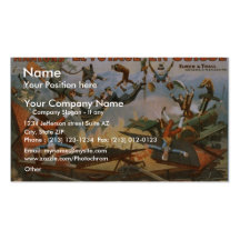 LeVoyage En Suisse, 'The Railroad Disaster' Business Card