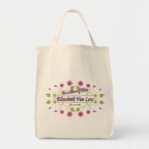Lew ~ Elizabeth Van / Famous USA Women Canvas Bag