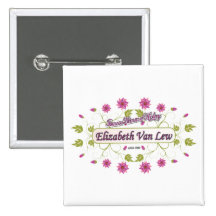 Lew ~ Elizabeth Van / Famous USA Women Pin