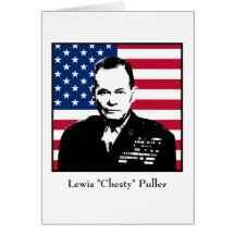 Lewis "Chesty" Puller Greeting Card