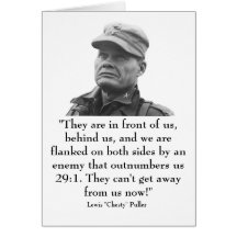 Lewis "Chesty" Puller Greeting Cards
