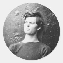 Lewis Payne ~ Lincoln Conspirator 1865 Sticker