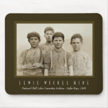 Lewis Wickes Hine - National Child Labour Committe Mouse Pads