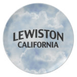 Lewiston la Californie Assiette Pour Soirée