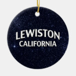 Lewiston la Californie Ornement De Noël