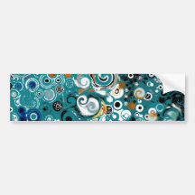 LEXA - ABSTRACT BUMPER STICKERS